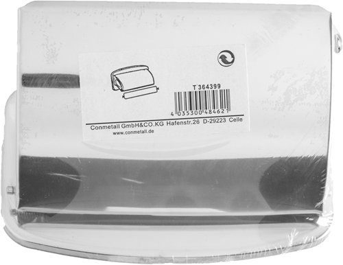 Porte papier toilette Cornat avec couvercle inox - t364399