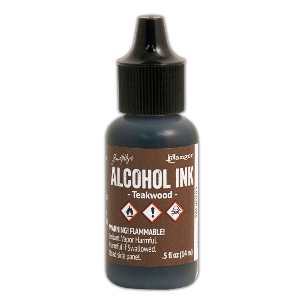 Ranger Ink Ranger • encre à alcool Tim Holtz bois de teck 14 ml