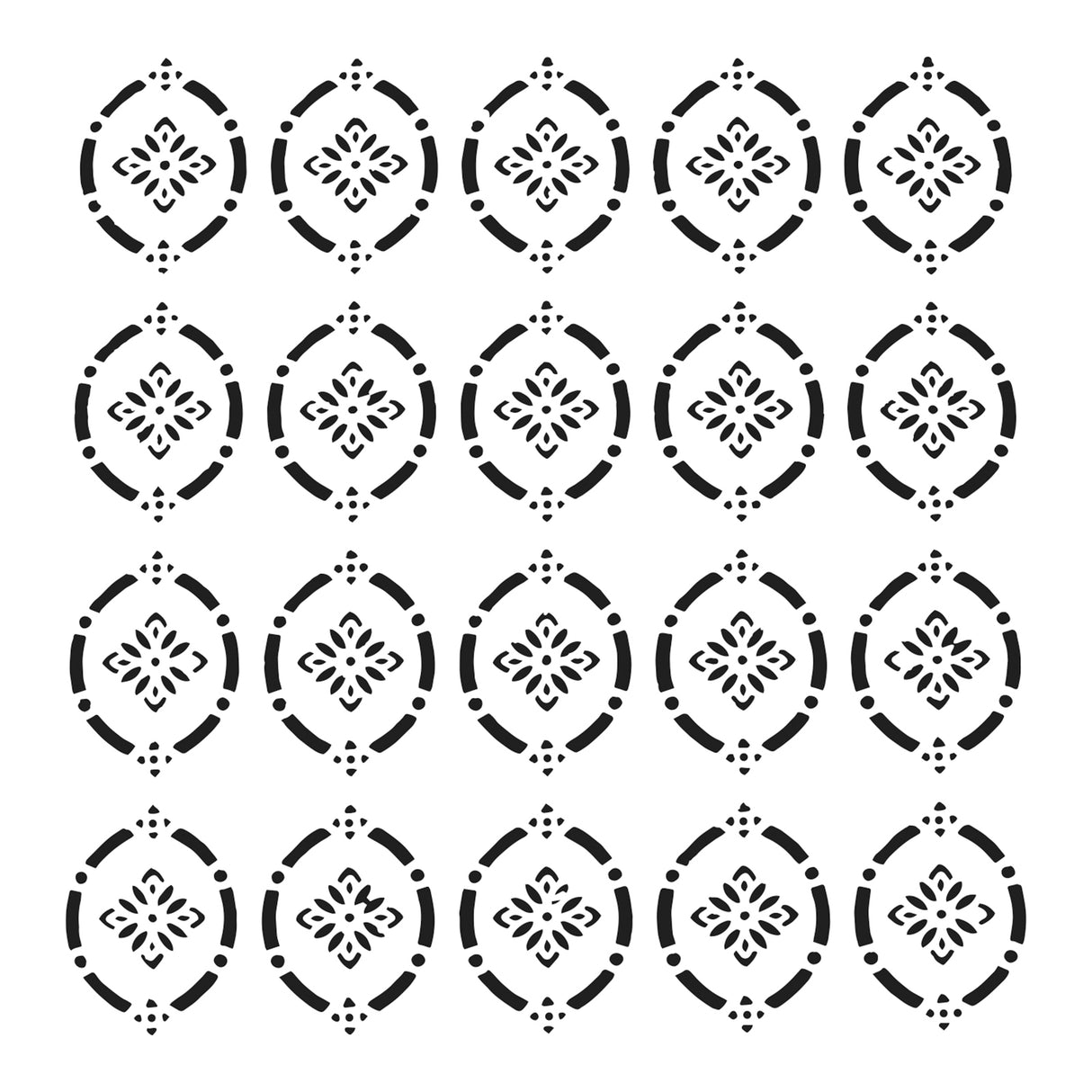 L'atelier de l'artisan • gabarit pointelle 15,2x15,2cm