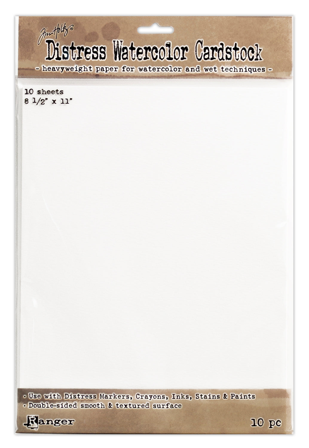 Ranger ink ranger • Tim Holtz papier cartonné aquarelle détresse 10 pièces