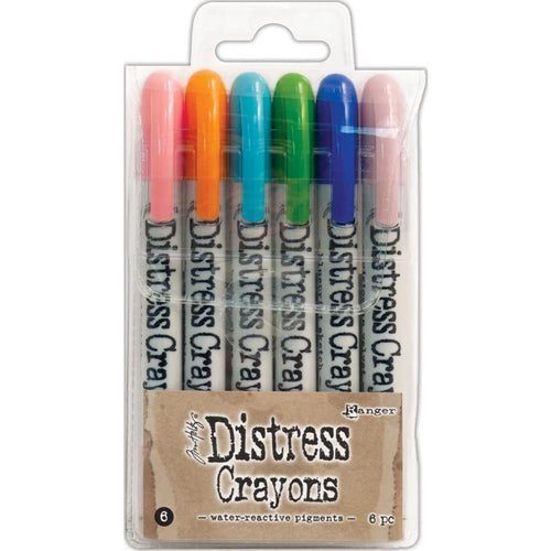 Ranger Ink Ranger • Ensemble de crayons de détresse Tim Holtz 6 6 pièces.