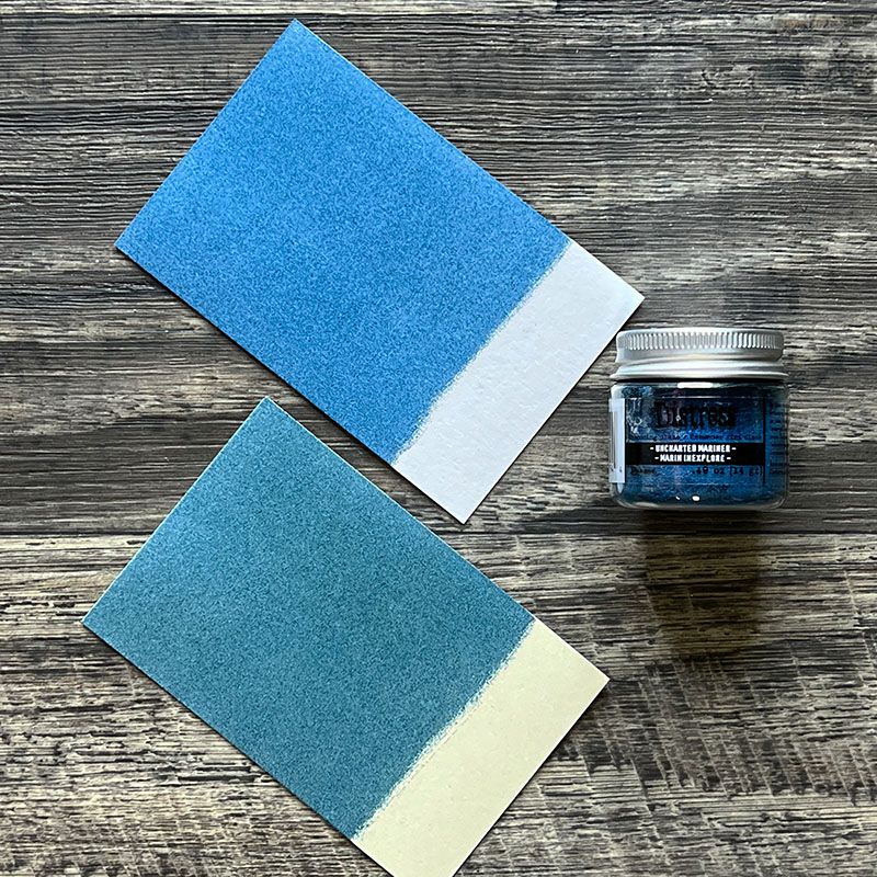 Ranger Ink Ranger • Tim Holtz détresse gaufrage glaçage marin inexploré