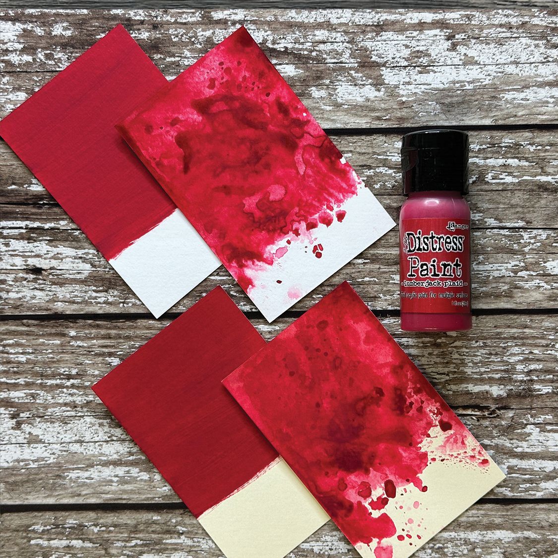 Ranger Ink Ranger • Tim Holtz Détresse Flip Cap Peinture Bûcheron Plaid