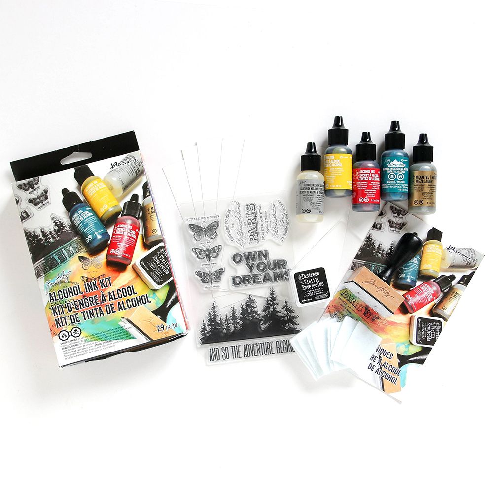 Ranger Ink Ranger • Kit d'encre à alcool de détresse Tim Holtz