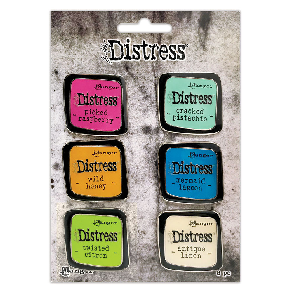 Ranger Ink Ranger • Ensemble d'épingles en émail de détresse Tim Holtz 1