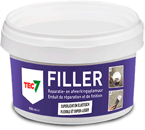 Pot de remplissage Tec7 mastic de remplissage et de finition tout-en-un 250ml - 601025000