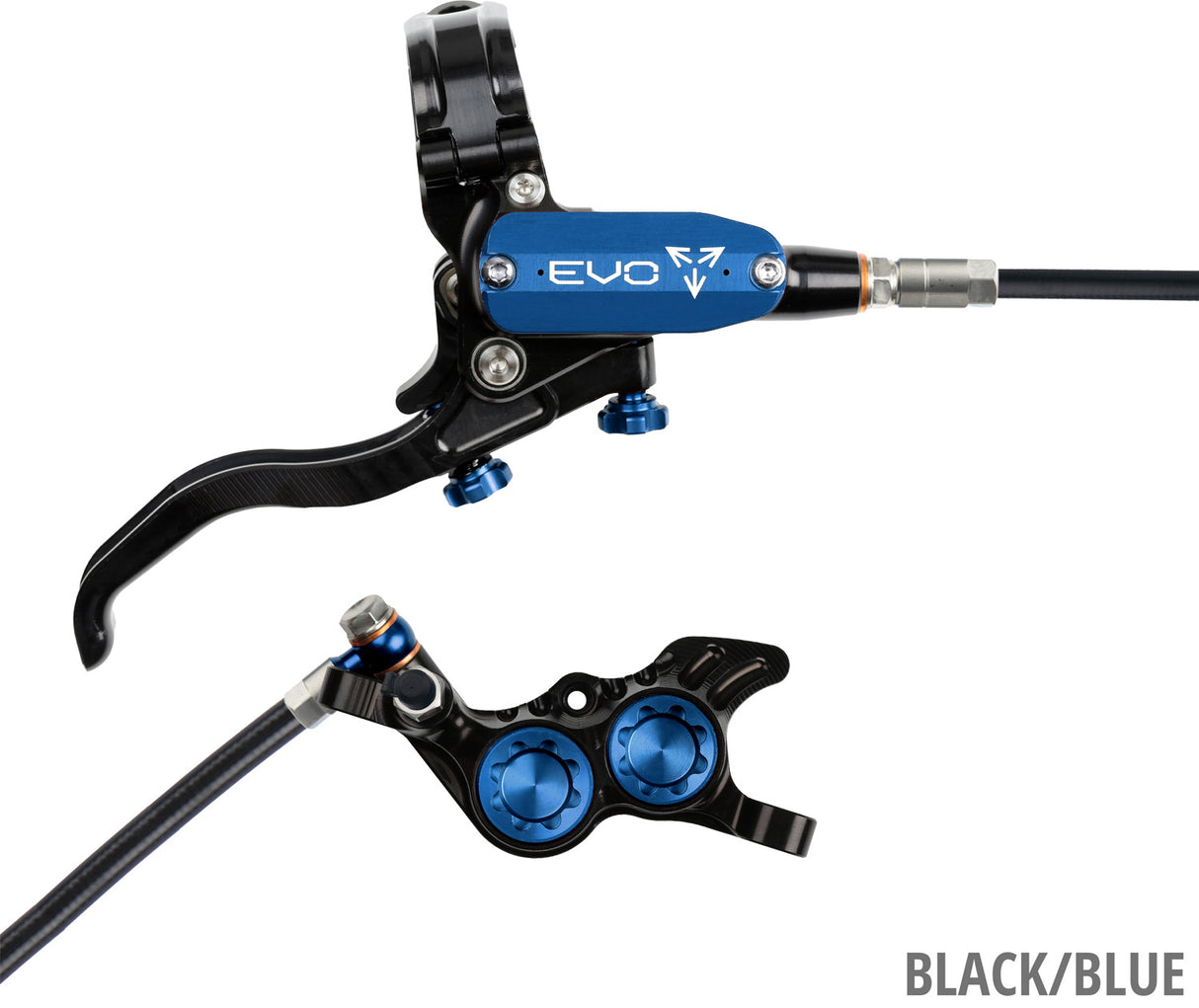Hope evo gr4 disc brake - lever right | silver purple