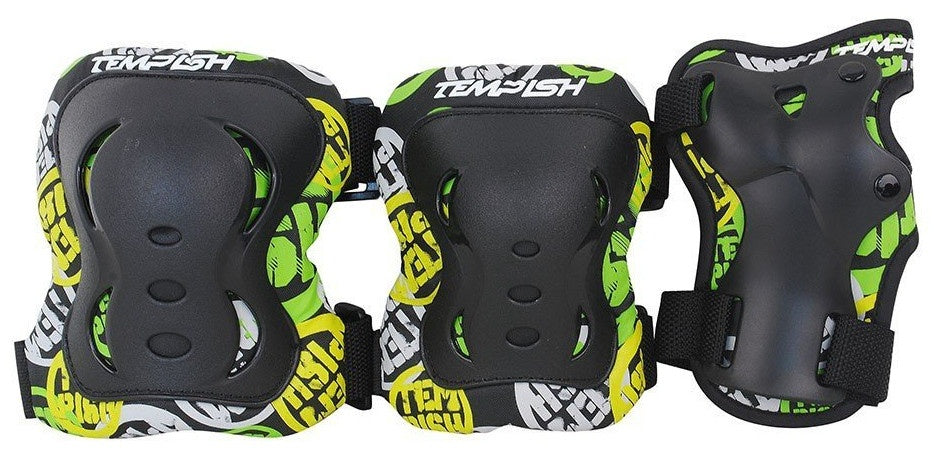 Protection Tempish Set FID Junior Black Size XS