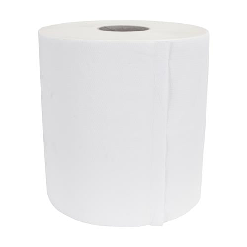 Papier de nettoyage l=23 cm l=160 m rouleau pp blanc 2 couches (6) | 6 pièces