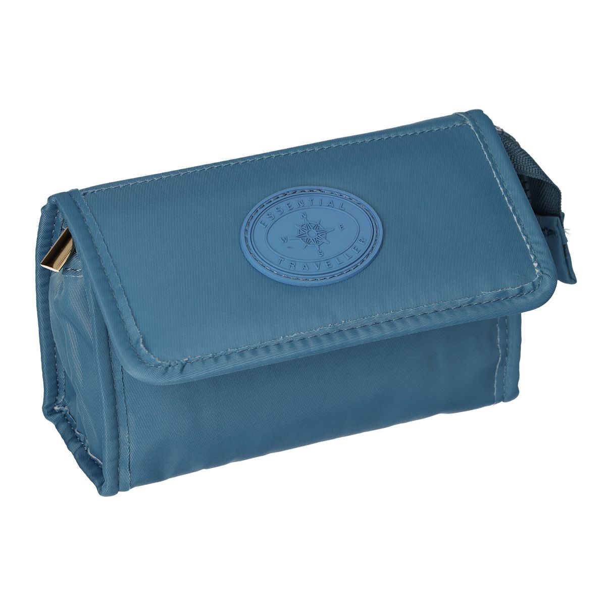 Sac miroir traveller essentials bleu 16,5cm x 11cm