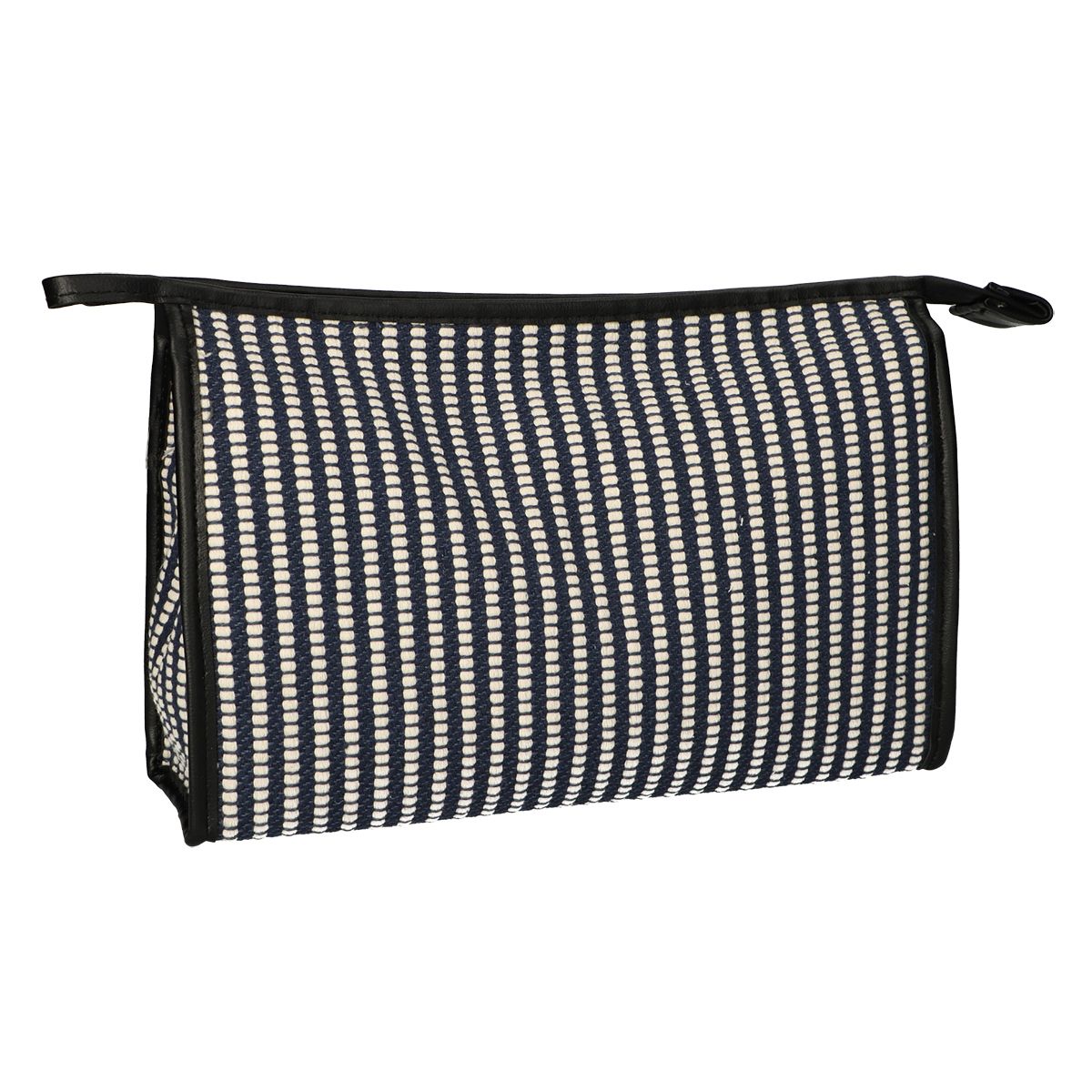 Trousse de toilette Traveler rayure bleu crème 30x20cm