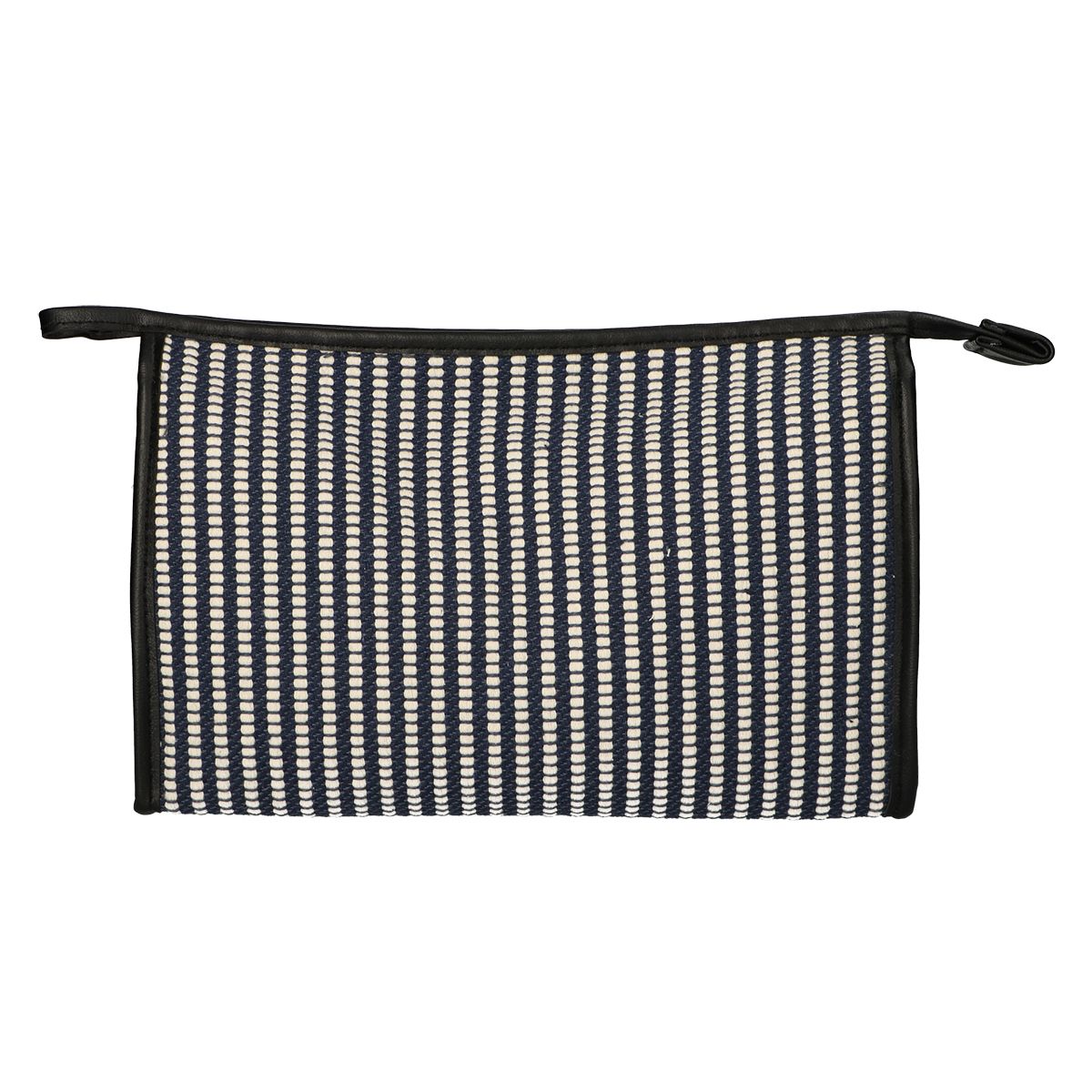 Trousse de toilette Traveler rayure bleu crème 30x20cm