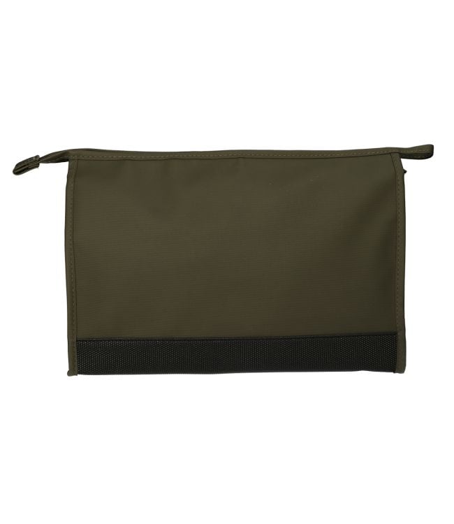 Trousse de toilette Traveler fond caoutchouc vert 35x24cm