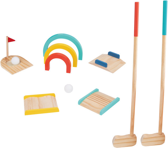 Toky jouet en bois jouet golf ensemble 13 pièces