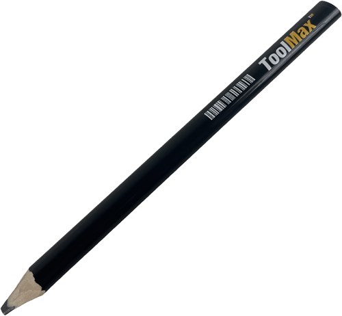Crayon de menuisier Toolmax | non affûté | 17,6 cm - crayon TM