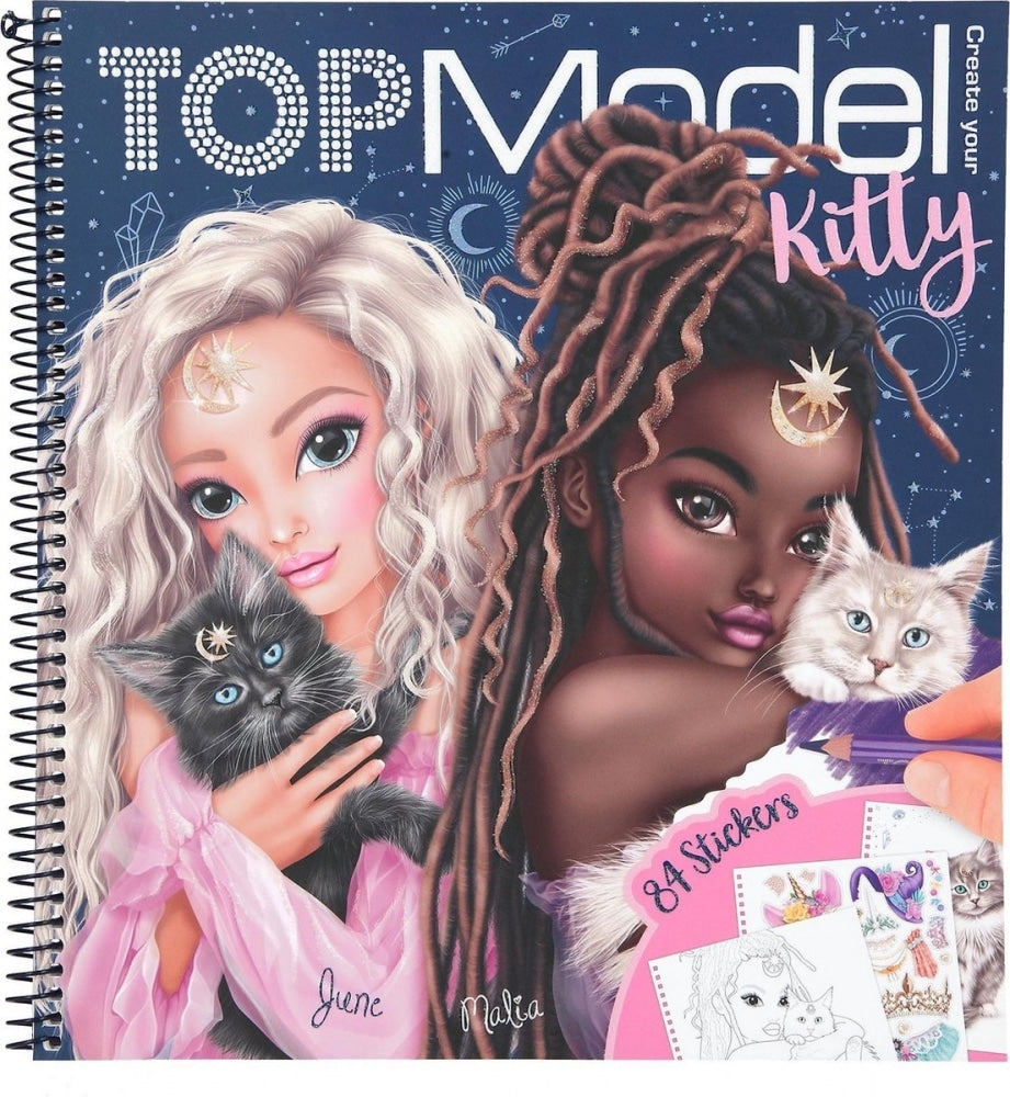Livre de coloriage TOPModel Clair de Lune