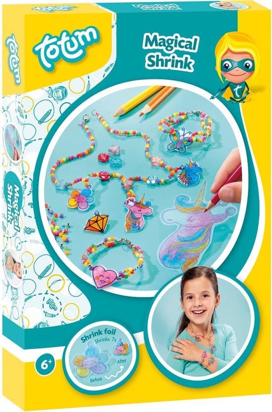Intro ensemble de bijoux rétractables magiques avec film rétractable et perles, vous pouvez créer les plus beaux bijoux