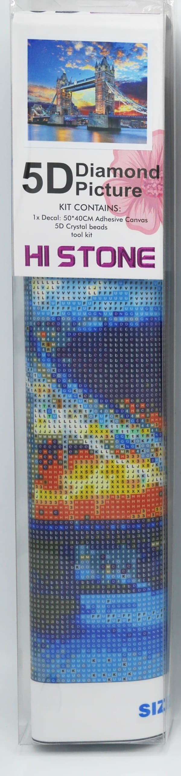 Peinture diamant Jonotoys - Tower Bridge Londres - 40x50 cm