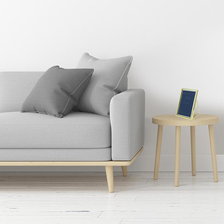 Cadre photo - triangle platine