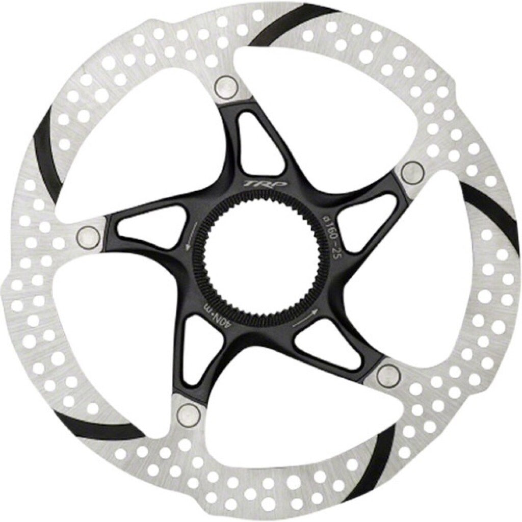 Tektro trp tr-25 rotor à verrouillage central 160mm