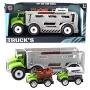 Camion jouet Jonotoys avec 2 voitures