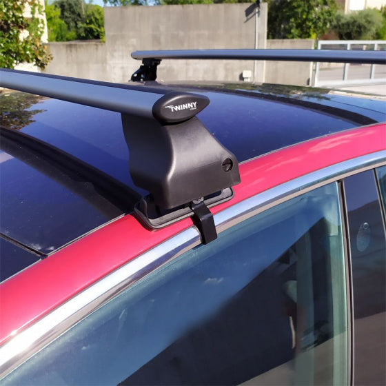 Rack Rack Set Fly Bar Tesla 3 Aluminium noir