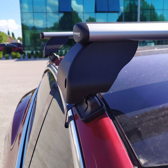 Rack Rack Set Fly Bar Tesla 3 Aluminium noir