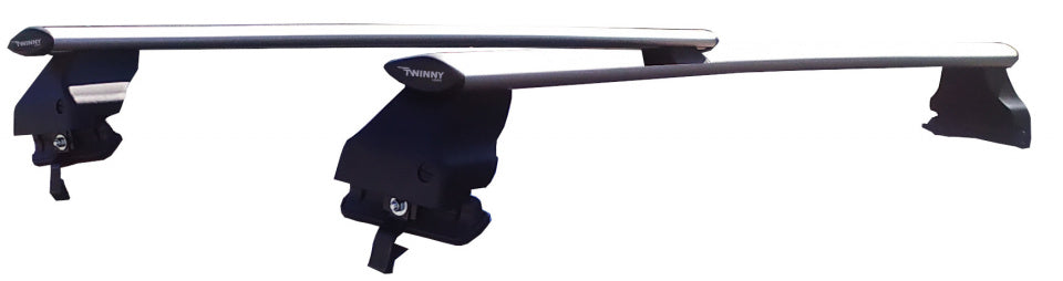 Rack Rack Set Fly Bar Tesla 3 Aluminium noir