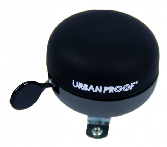 Chose à l'épreuve urbaine dong cloche de vélo 6 x 7 cm en acier mat