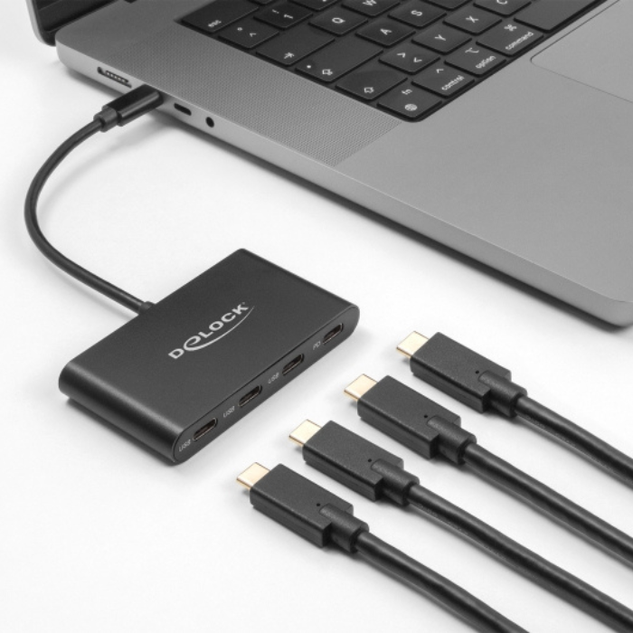 Concentrateur USB-C - 4 ports