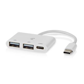 Hub Nedis USB C vers C + A - 3 ports