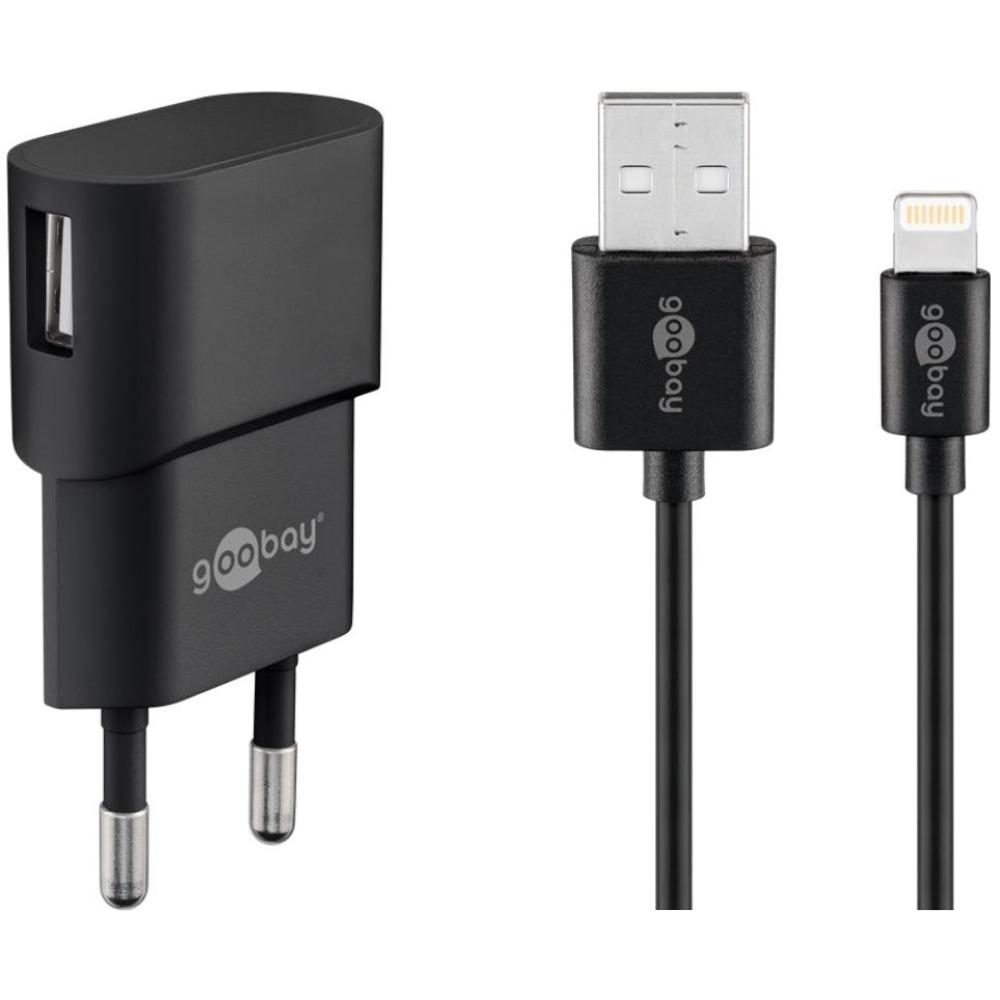 Chargeur USB-A + câble Lightning