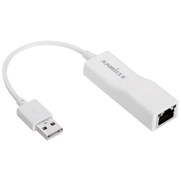 Adaptateur Ethernet rapide Edimax USB 2.0 10 100 mbit blanc | 1 pièce - eu-4208 eu-4208