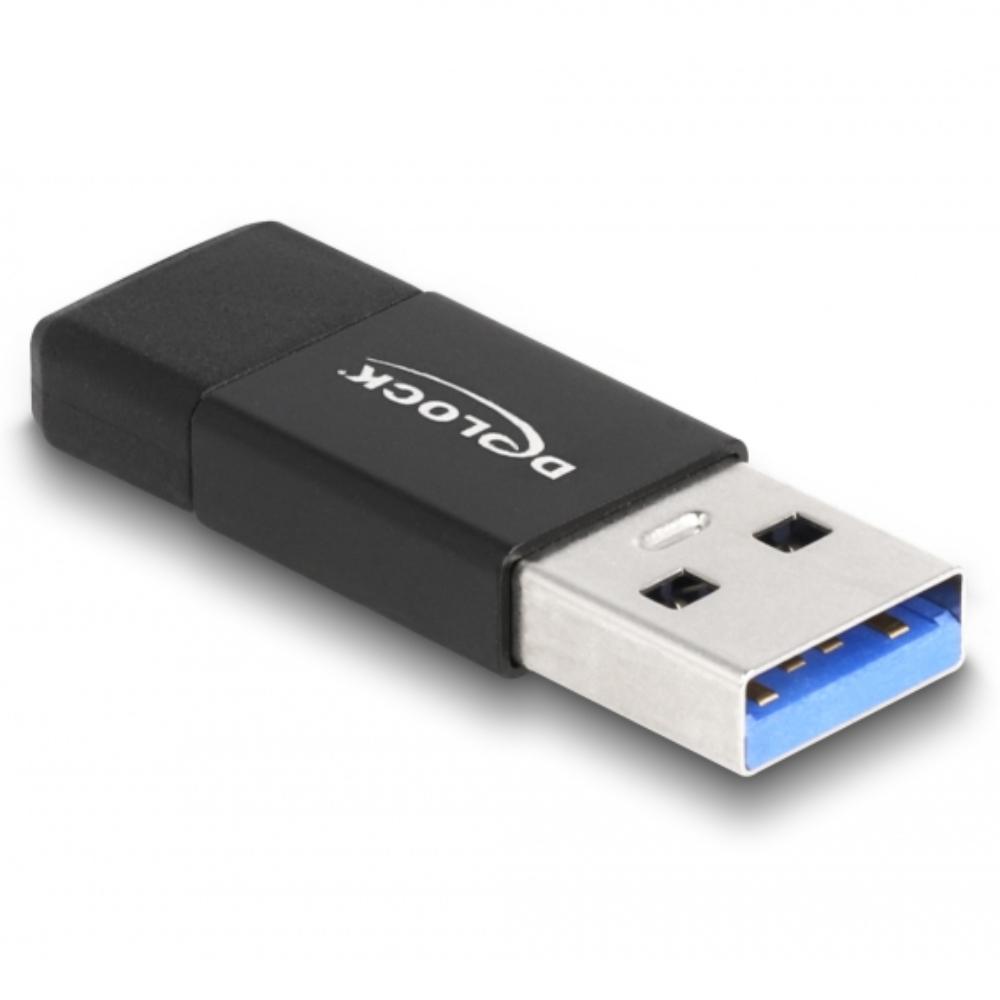 Adaptateur Delock USB 3.2 Gen 2 Prise USB Type-A vers connexion USB Type-C™