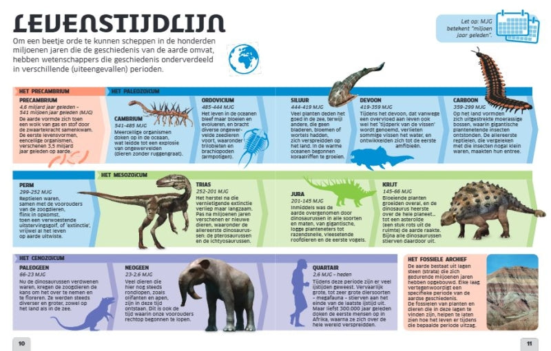 Van Holkemawarendorf de la tête à la queue : dinosaures et autres animaux préhistoriques