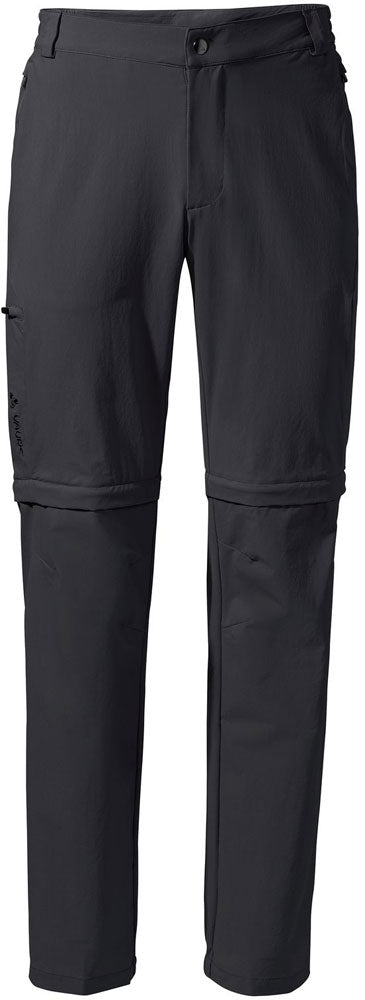 Vaude yaras - pantalon de vélo zippé avec rembourrage