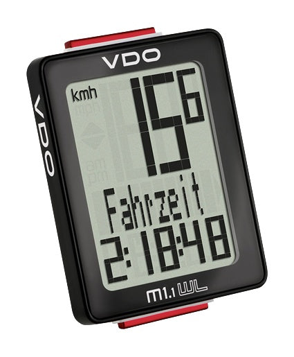 Ordinateur à vélo M1.1 Wr noir