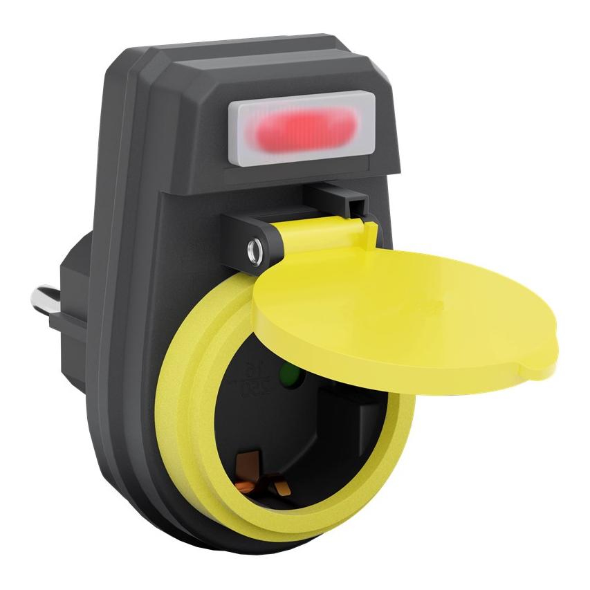 Prise de sécurité avec interrupteur