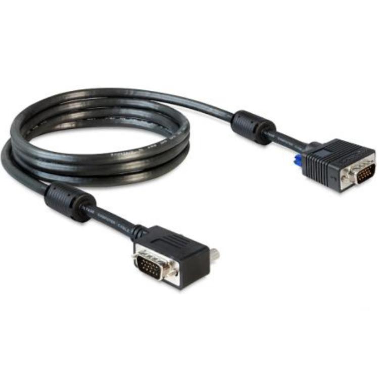 Câble VGA angle 2 mètres