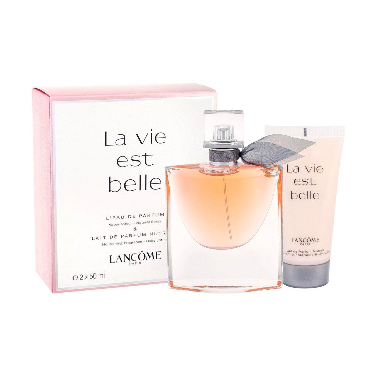 Lancôme la vie est belle coffret eau de parfum 50 ml + lotion corps 50 ml femme