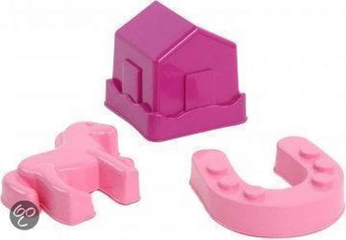 Jonotoys moules à sable Lena poney 3 pièces