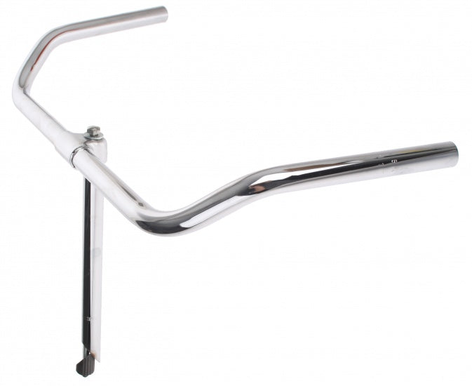 Envoyer OMA Bike XL Poignées 22,2 550 22,2 mm d'argent