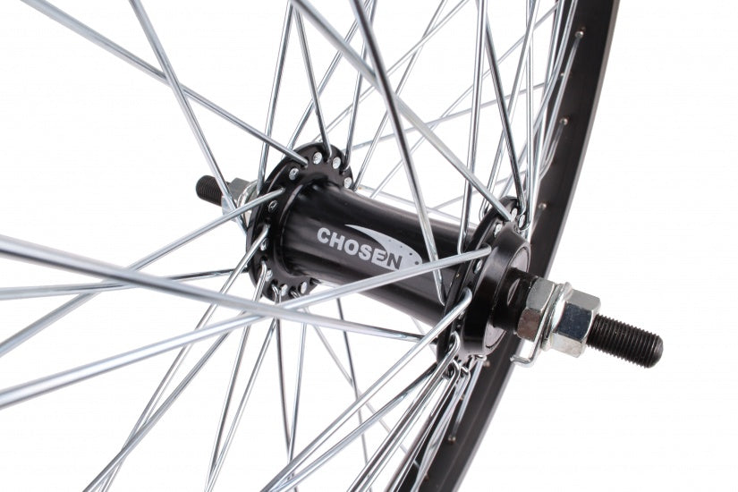 Roue avant freestyle 20 pouces en aluminium 48g noir