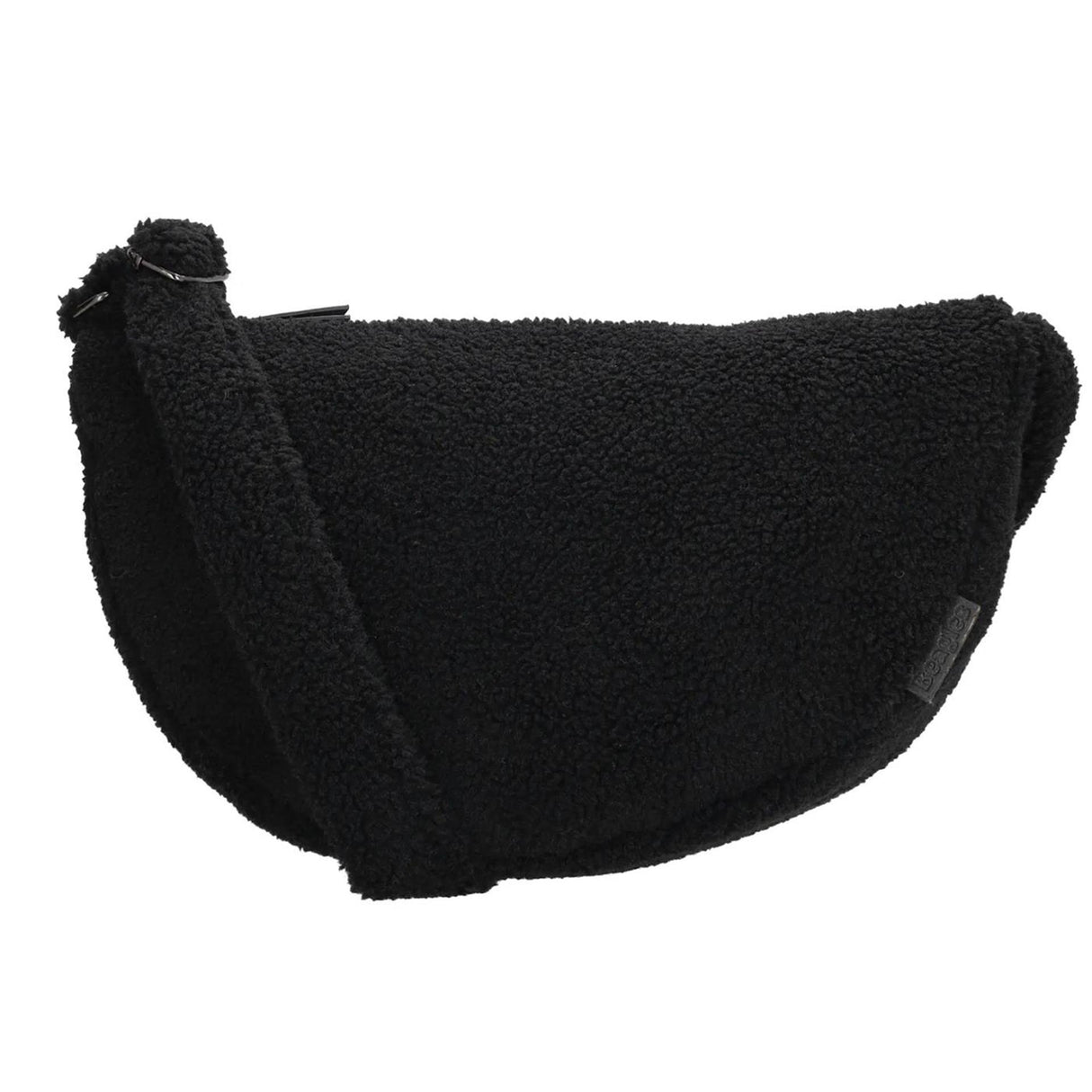 Beagles sac à bandoulière en peluche 34x21cm noir