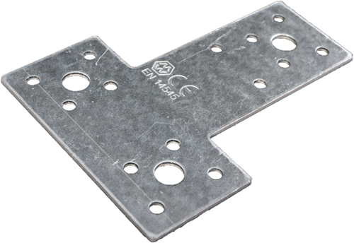 Waelbers t-plaat 80x68x38mm, sendzimir (sv) - 50 stuk(s) - 267314.11