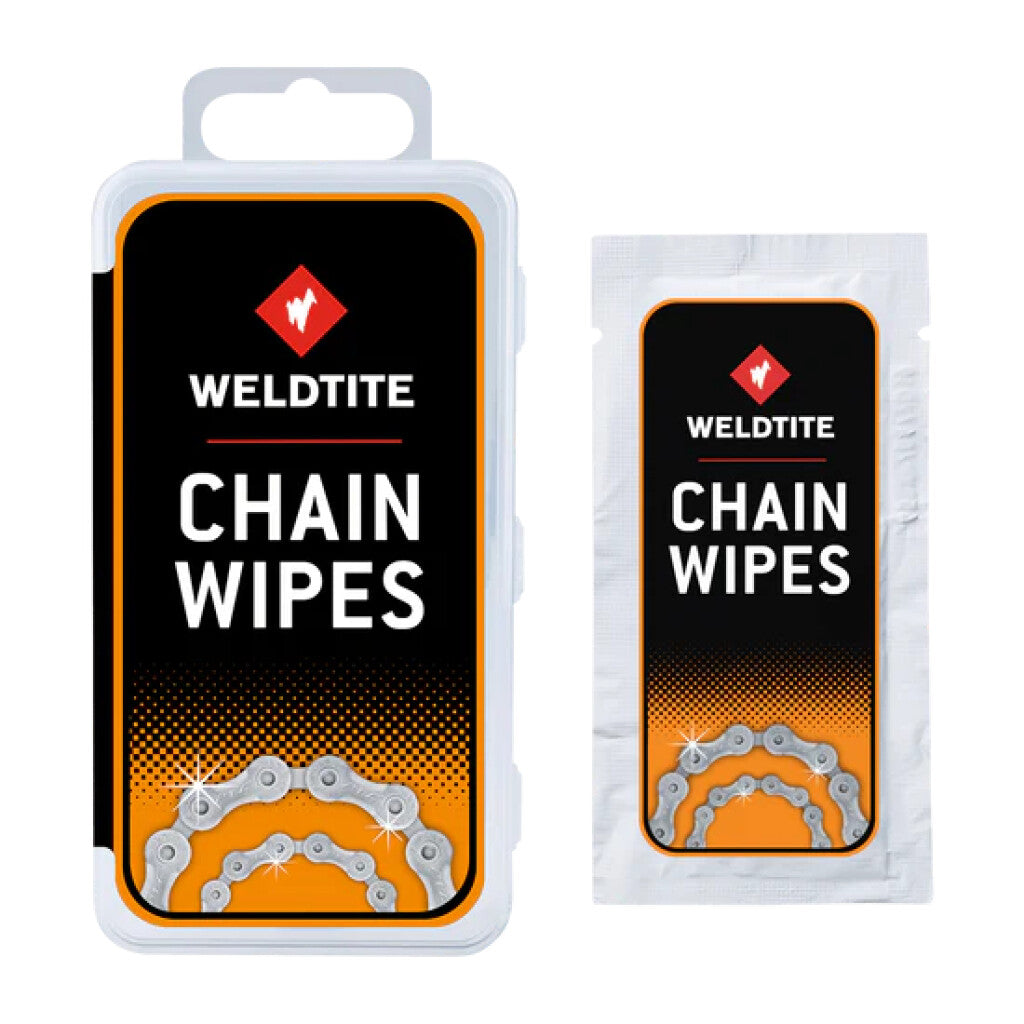 Lingettes nettoyantes pour chaîne Weldtite, 4 pièces
