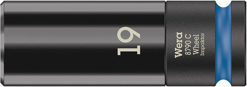 Imp wera 05004591001 clé à douille pour actionneur de roue - 1 2'' - 19mm - 8790 c - 05004591001
