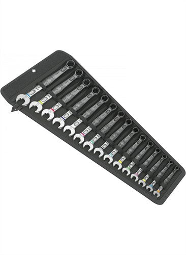 Wera 6003 joker | jeu de clés à fourche et à anneau | 15 pièces - 05020302001