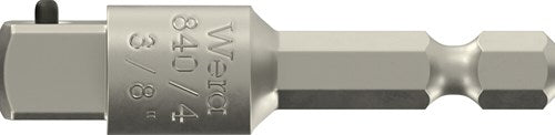 Adaptateur Wera 870 4, 3 8 pouces x 50 mm - 1 pièce(s) - 05050215001