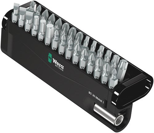 Wera bit-check 30 métal 1 jeu d'embouts (30 pièces)